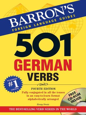 cover image of 501 German Verbs